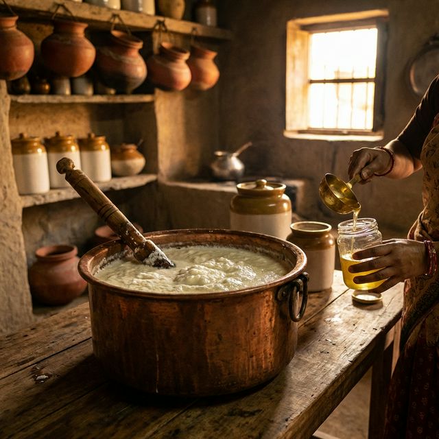 The Traditional Bilona Method: How We Make Pure Desi Ghee | Pure Sahiwal